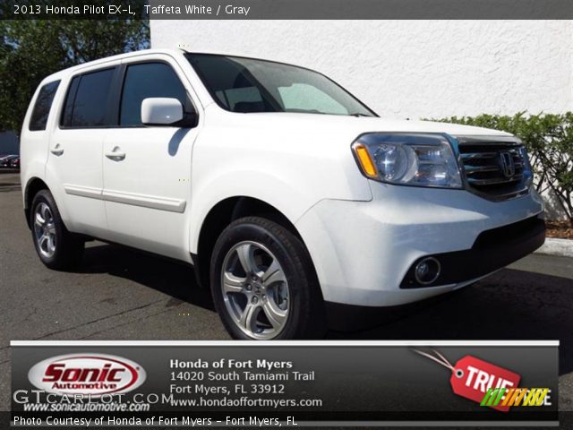 2013 Honda Pilot EX-L in Taffeta White