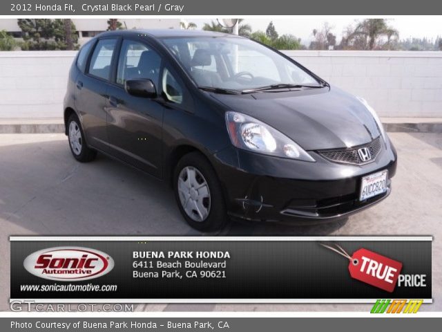 2012 Honda Fit  in Crystal Black Pearl