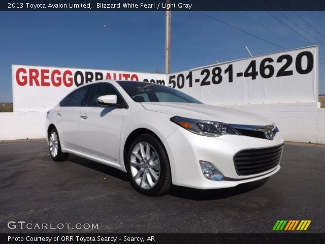 2013 Toyota Avalon Limited in Blizzard White Pearl