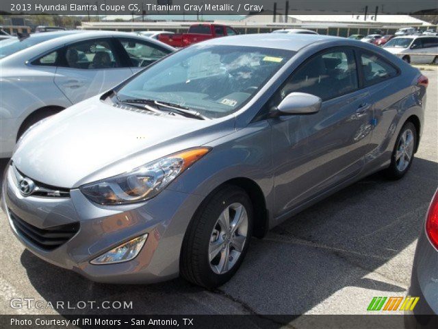 2013 Hyundai Elantra Coupe GS in Titanium Gray Metallic