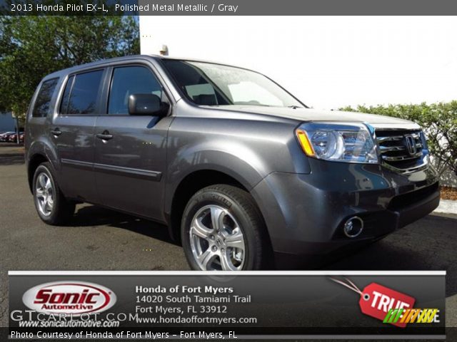 2013 Honda Pilot EX-L in Polished Metal Metallic