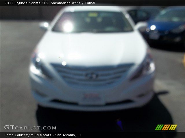2013 Hyundai Sonata GLS in Shimmering White