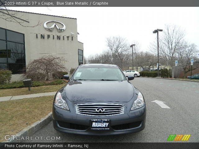 2009 Infiniti G 37 x Coupe in Blue Slate Metallic