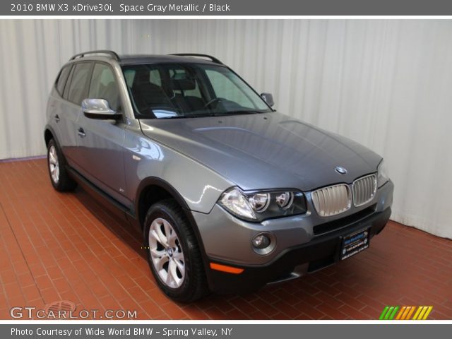 2010 BMW X3 xDrive30i in Space Gray Metallic