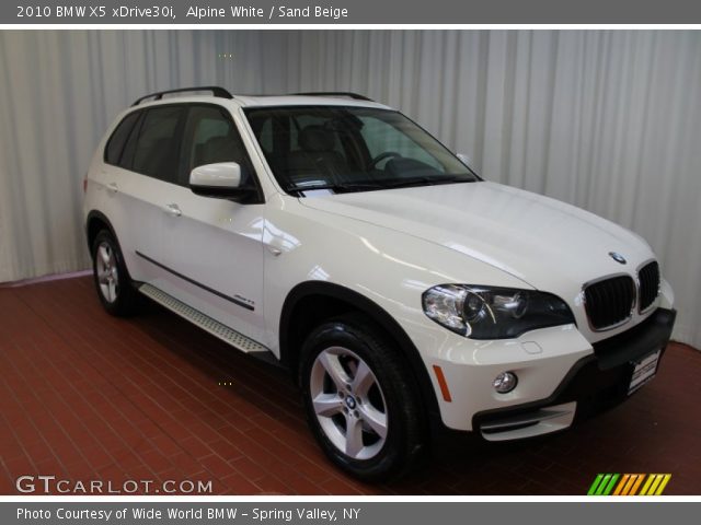 2010 BMW X5 xDrive30i in Alpine White