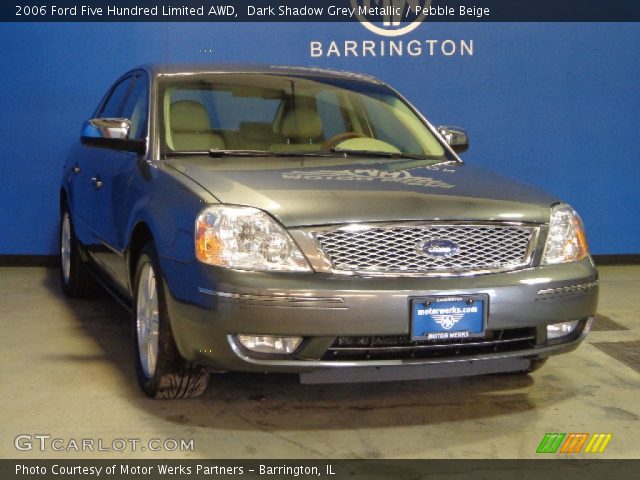 2006 Ford Five Hundred Limited AWD in Dark Shadow Grey Metallic
