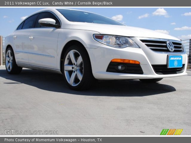 2011 Volkswagen CC Lux in Candy White