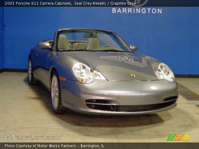 2003 Porsche 911 Carrera Cabriolet in Seal Grey Metallic