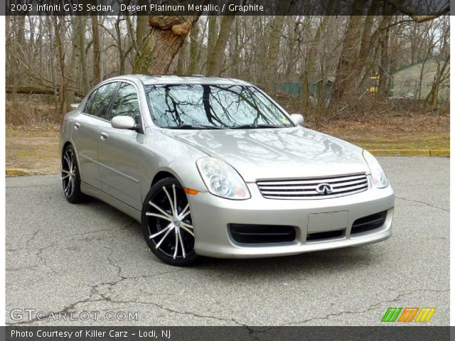 2003 Infiniti G 35 Sedan in Desert Platinum Metallic