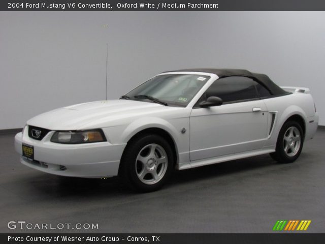 2004 Ford Mustang V6 Convertible in Oxford White