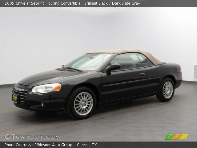 2005 Chrysler Sebring Touring Convertible in Brilliant Black