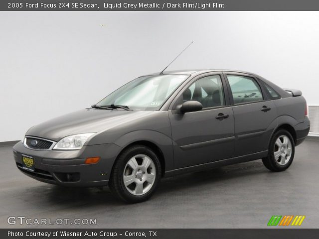 Liquid Grey Metallic 2005 Ford Focus Zx4 Se Sedan Dark Flintlight Flint Interior Gtcarlot 7420