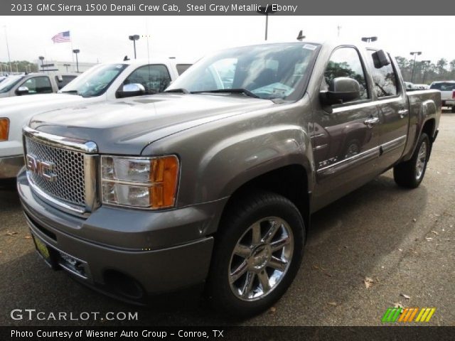 2013 GMC Sierra 1500 Denali Crew Cab in Steel Gray Metallic