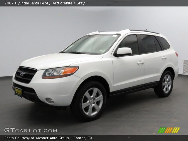 2007 Hyundai Santa Fe SE in Arctic White