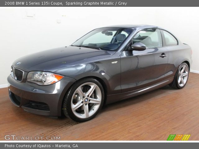 2008 BMW 1 Series 135i Coupe in Sparkling Graphite Metallic