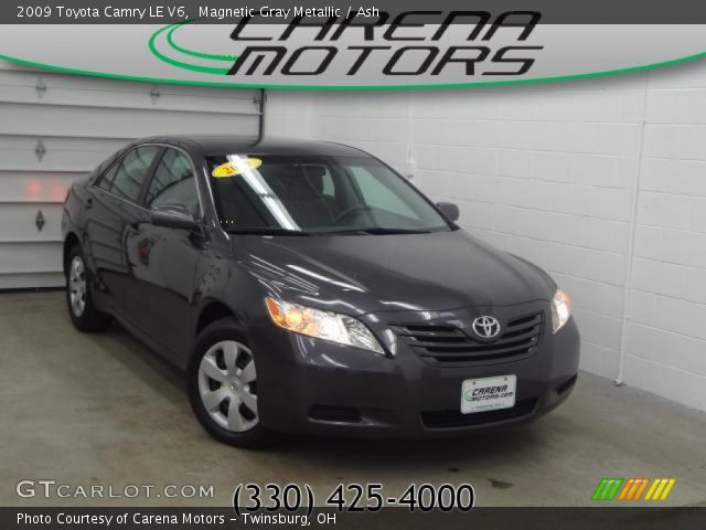 2009 Toyota Camry LE V6 in Magnetic Gray Metallic