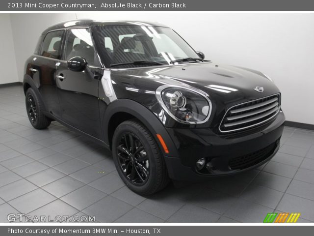 2013 Mini Cooper Countryman in Absolute Black