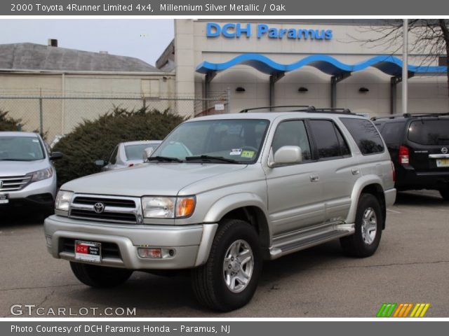 2000 Toyota 4Runner Limited 4x4 in Millennium Silver Metallic