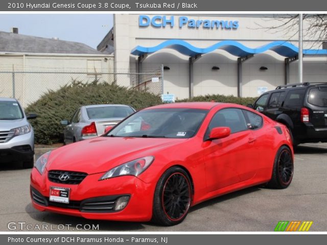 2010 Hyundai Genesis Coupe 3.8 Coupe in Tsukuba Red