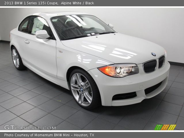 2013 BMW 1 Series 135i Coupe in Alpine White