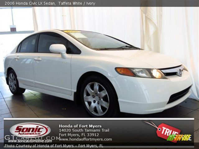 2006 Honda Civic LX Sedan in Taffeta White