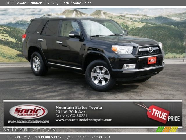 2010 Toyota 4Runner SR5 4x4 in Black