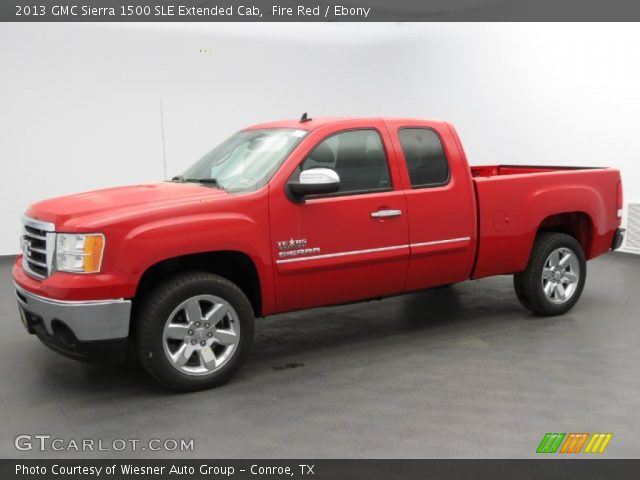 2013 GMC Sierra 1500 SLE Extended Cab in Fire Red