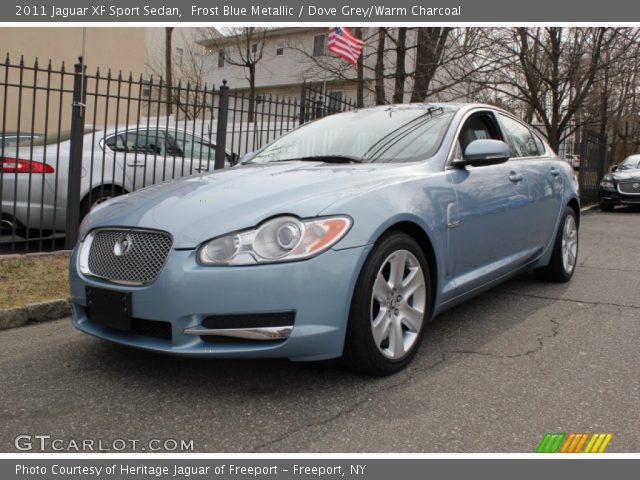 2011 Jaguar XF Sport Sedan in Frost Blue Metallic