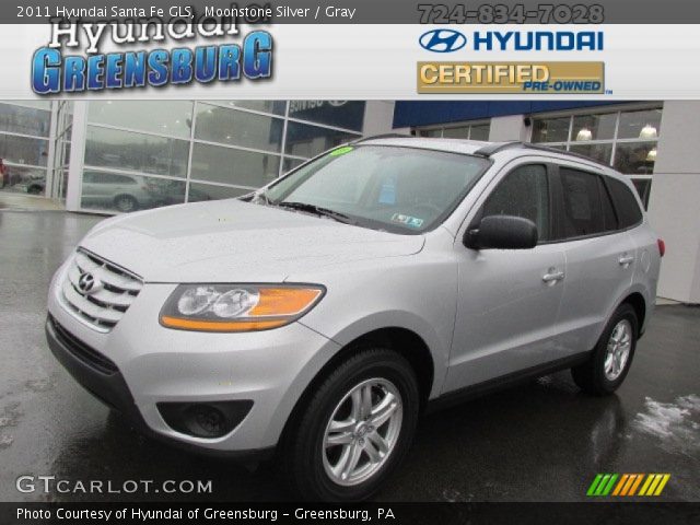 2011 Hyundai Santa Fe GLS in Moonstone Silver