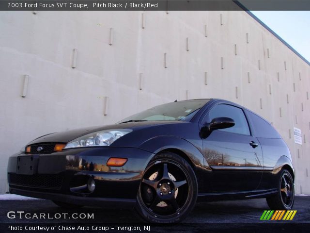 2003 Ford Focus SVT Coupe in Pitch Black
