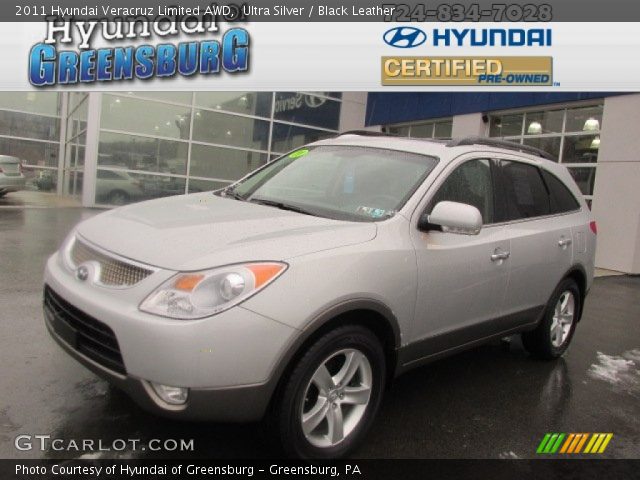 2011 Hyundai Veracruz Limited AWD in Ultra Silver