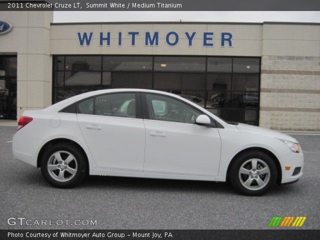 2011 Chevrolet Cruze LT in Summit White