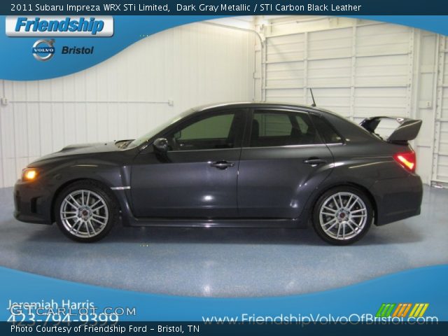 2011 Subaru Impreza WRX STi Limited in Dark Gray Metallic