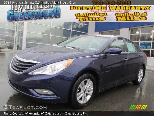2013 Hyundai Sonata GLS in Indigo Night Blue