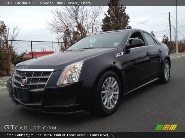 2010 Cadillac CTS 3.0 Sedan in Black Raven