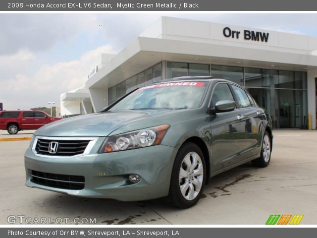 2008 Honda accord ex green