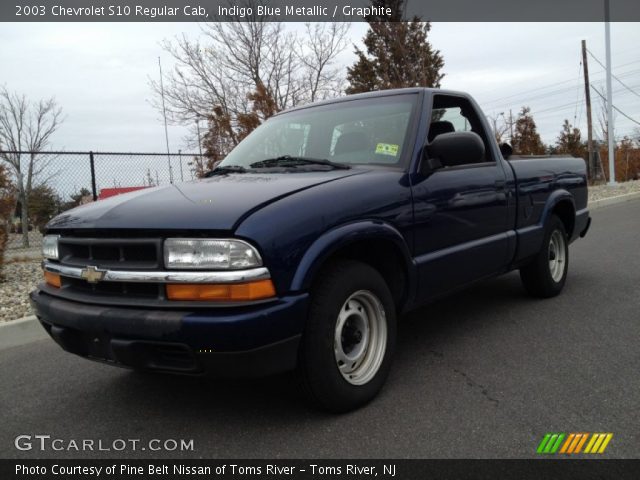 2003 Chevrolet S10 Regular Cab in Indigo Blue Metallic