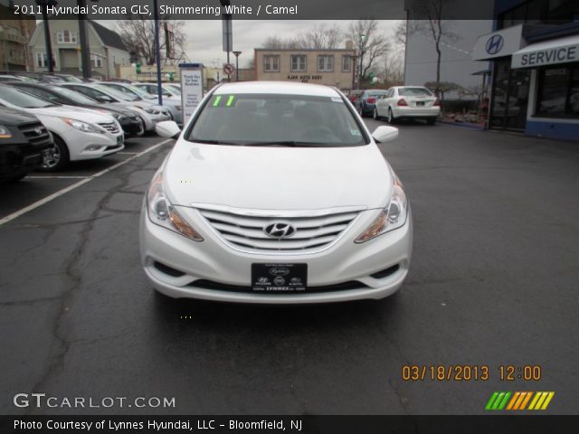 2011 Hyundai Sonata GLS in Shimmering White