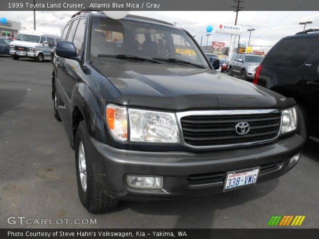 1999 Toyota Land Cruiser  in Atlantis Blue Mica