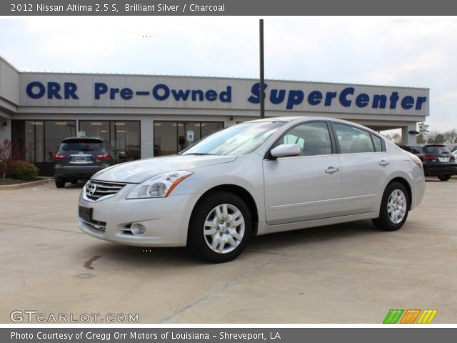 2012 Nissan Altima 2.5 S in Brilliant Silver