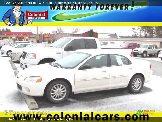 2003 Chrysler Sebring LXi Sedan in Stone White