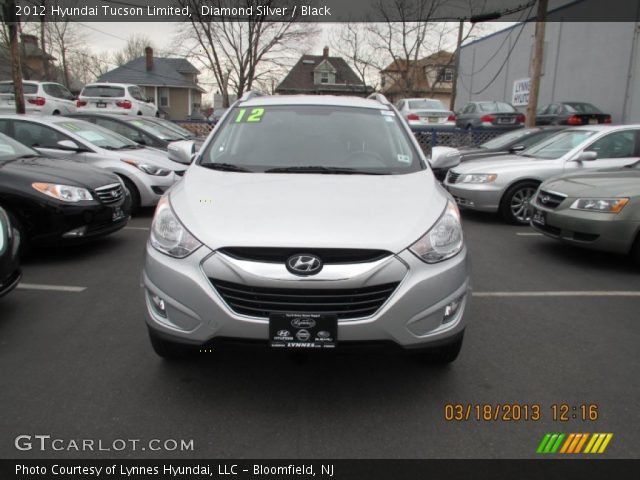 2012 Hyundai Tucson Limited in Diamond Silver