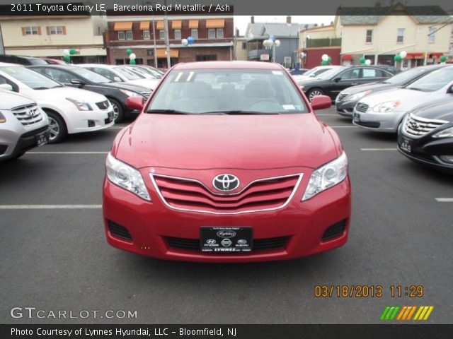 2011 Toyota Camry LE in Barcelona Red Metallic