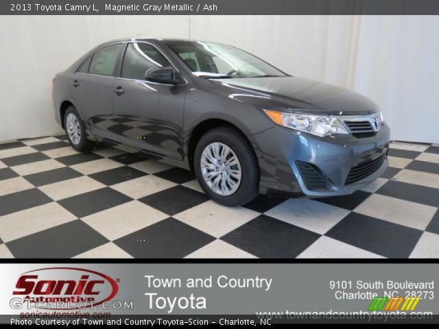 2013 Toyota Camry L in Magnetic Gray Metallic