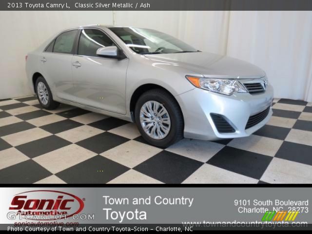 2013 Toyota Camry L in Classic Silver Metallic