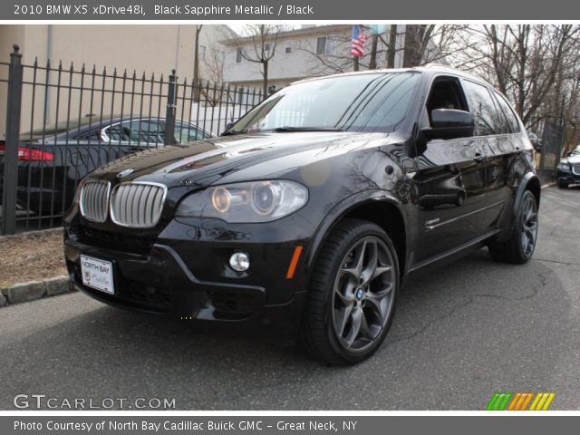 2010 BMW X5 xDrive48i in Black Sapphire Metallic