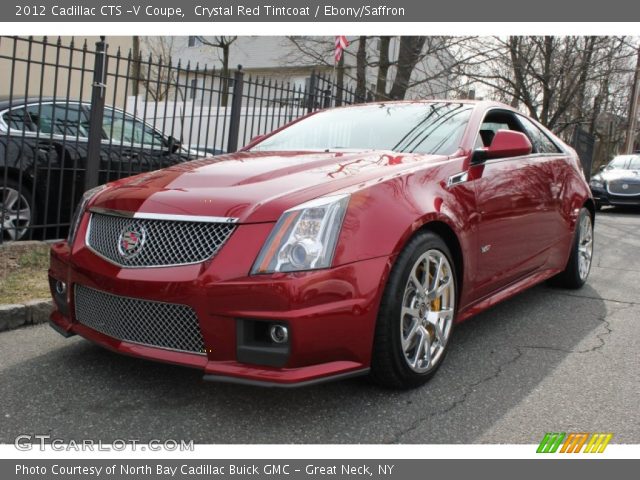 2012 Cadillac CTS -V Coupe in Crystal Red Tintcoat