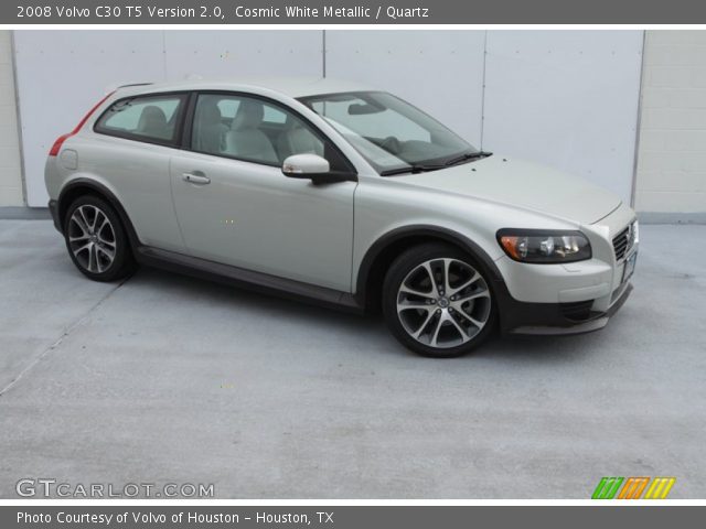 2008 Volvo C30 T5 Version 2.0 in Cosmic White Metallic