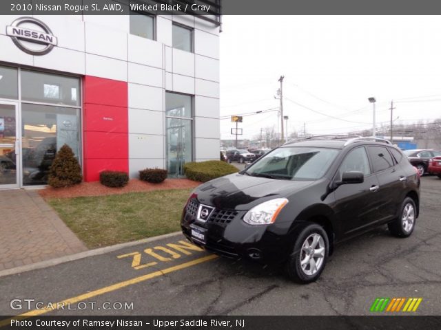 2010 Nissan Rogue SL AWD in Wicked Black