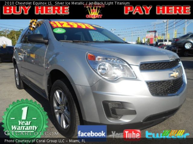 2010 Chevrolet Equinox LS in Silver Ice Metallic